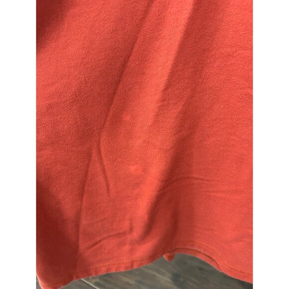 The North Face A5 Series Mens  Orange Red Quarter Zip Pullover XL - Picture 5 of 9
